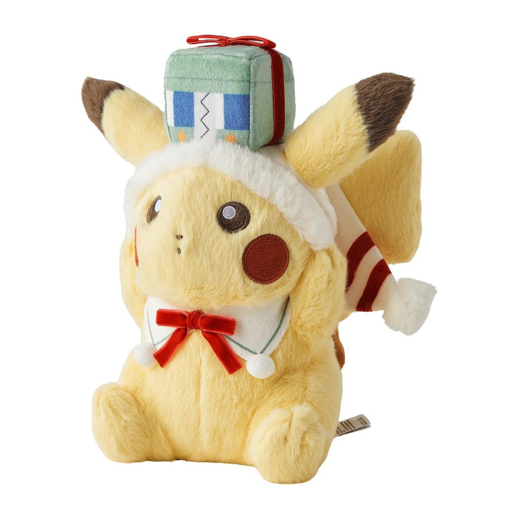 Pokemon Plush Doll Pikachu Pokémon Holiday Blessings Japan NEW