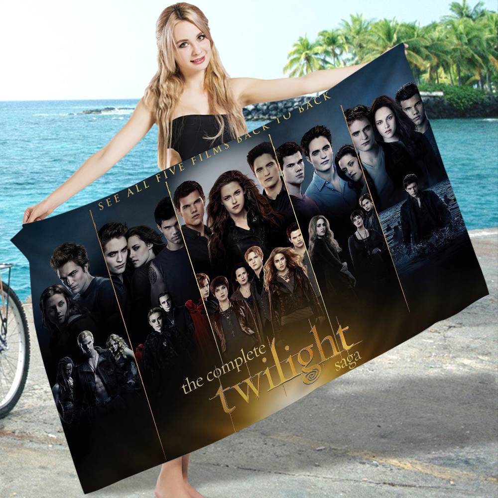 Movie Twilight Big Microfiber Beach Towels Quick Dry Towel Sand Beach Towels Pool Towel For Travel Swim Pool Yoga