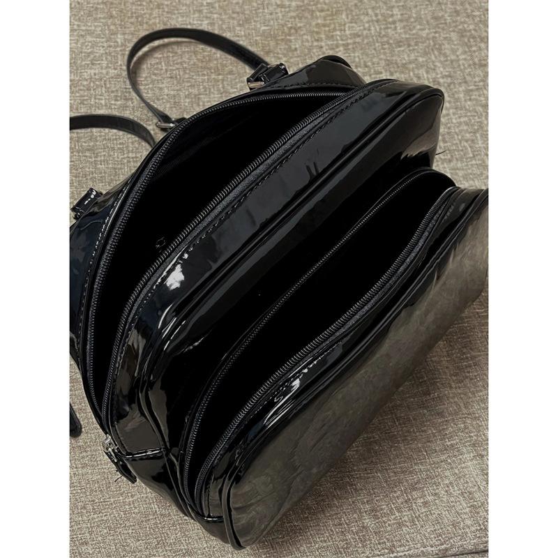 Bright Bread Bag Women Cute Playful Solid Colour Small Backpack Casual Hundred Shoulder Bag