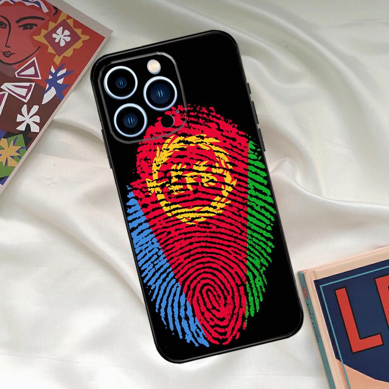 Eritrea Flag Phone Case For iPhone 17 16 15 13 12 11 14 Pro Max 16 Plus 12 13 Mini 16e 17 Air Funda Cover