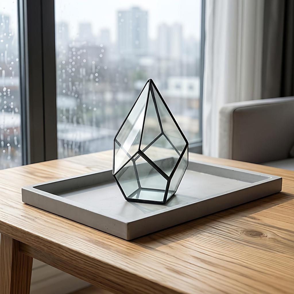 DIY Glass Greenhouse for Bonsai, Succulents, and Moss - Miniature Art Container