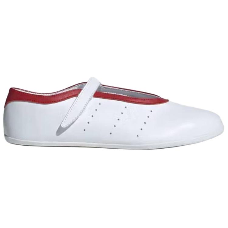 Adidas Stan Smith Lo Pro White Red Women Sneakers Cloud-White JQ6940