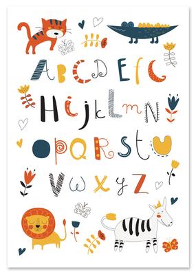 Poster Alphabet Letters