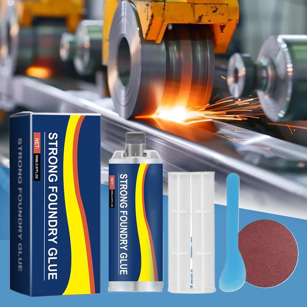 Strong Foundry Glue Strong Casting Welding Filler Metal Repair Agent Industrial Casting Glue Repair for Metal Welding & Casting blu