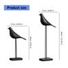 Modern Styles Birds Decorative Ornament for Living Room,Bedroom Office Desktop,Cabinet Small Birds Statues Home Decors
