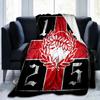 Coperta con Stemma Olympiacos FC Adatta per Divani, Letti, Uffici e Campeggio - Regalo Perfetto per Halloween Natale