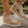 New Style Women's Shoes - Platform Heels with Thick Soles, Fish-toe Style Sandals, Women's High Heels