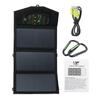 21W Portable Solar Panel Dual 5V USB Folding Foldable Waterproof Panel Charger Power Bank for Phone Battery Fast Charger