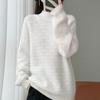 Korean Style Loose Knit Sweater: Women's Autumn/Winter Long Sleeve, Lazy Chic