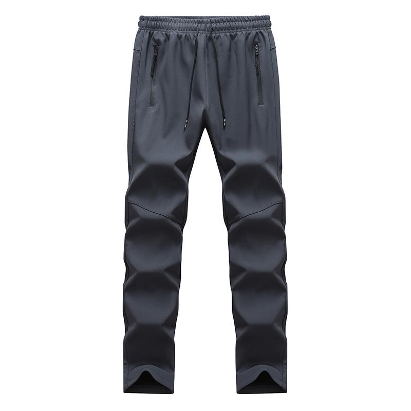 Unisex Windproof Winter Fleece-Lined Softshell Hiking Pants: Couple Style, Breathable, Versatile for Outdoor Sports