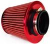 Red Sport Air Filter Cone+Adapters