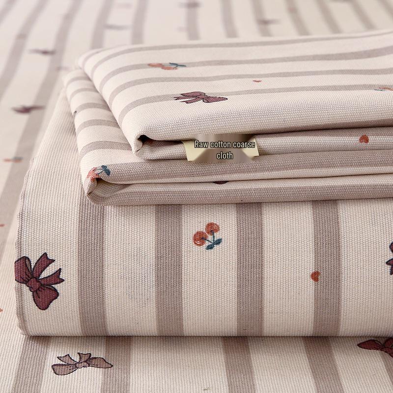 Ancient Art Floral Bed Sheet & Duvet Cover Set - Single/Double, All-Season, Student Dormitory