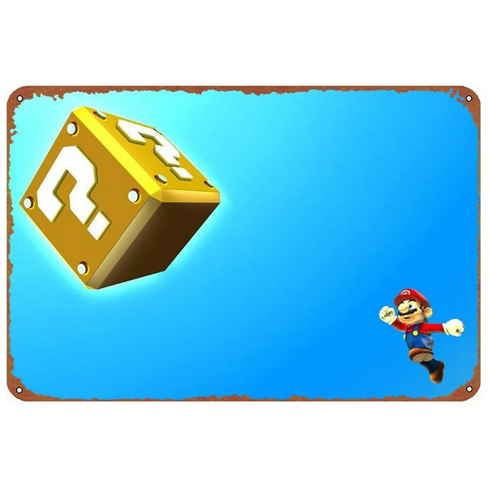 Klassische Videospiel-Deko: Vintage-Metallschilder mit Red Dead Redemption-Motiven, lustige Poster, Wanddekoration für Bar, Pub, Männerhöhle