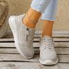 Fashion 2025 New Women Sneakers Breathable Mesh Sports Shoes Women Lightweight Anti-Slip Flat Shoes Soft Bottom Casual Sneakers of Sport