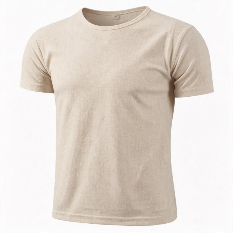 Men's Solid Color Mesh Quick Drying T-shirt Round Neck Short Sleeved Sports Top Summer Fitness Running Casual Base Shirt Unisex