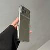 Apple 17 Pro Max Magnetic Phone Case: Electroplated Edge, Matte Anti-Fingerprint, Drop-Proof for iPhone 16.