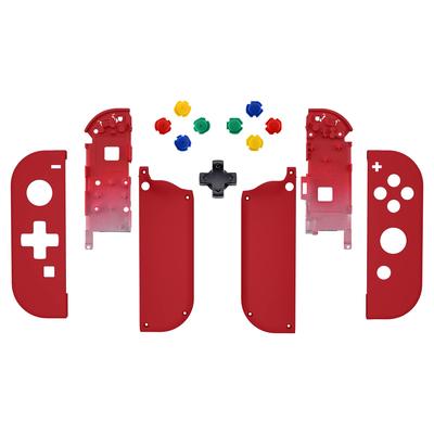 EXtremeRate Puzdro na ručný ovládač Kompatibilné so Switch a Switch Dodáva sa tiež s kompletnou sadou tlačidiel a puzdrom na konzolu Nie (Verzia s D-padom)