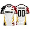 Plain DIY Top, Blank Short Sleeve Soccer for Custom Printing, Shirt
