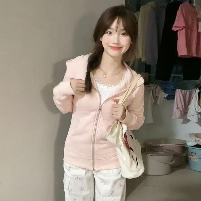 

Женский корректирующий кардиган с капюшоном - Коллекция Весна/Осень Extra Large