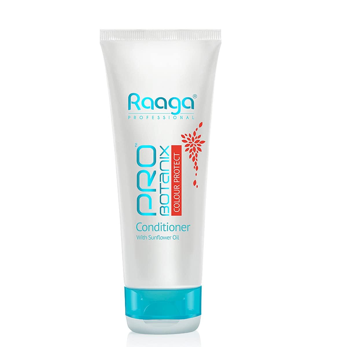 

Raaga Professional Pro Botanix Кондиционер для защиты цвета с подсолнечным маслом для мягких блестящих волос 100 мл Упаковка из 1 шт.