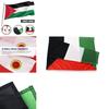 Große Palästina-Flagge 5 x 3 Fuß Lebendige Farben Heimdekoration Für Palästinensische Unterstützer