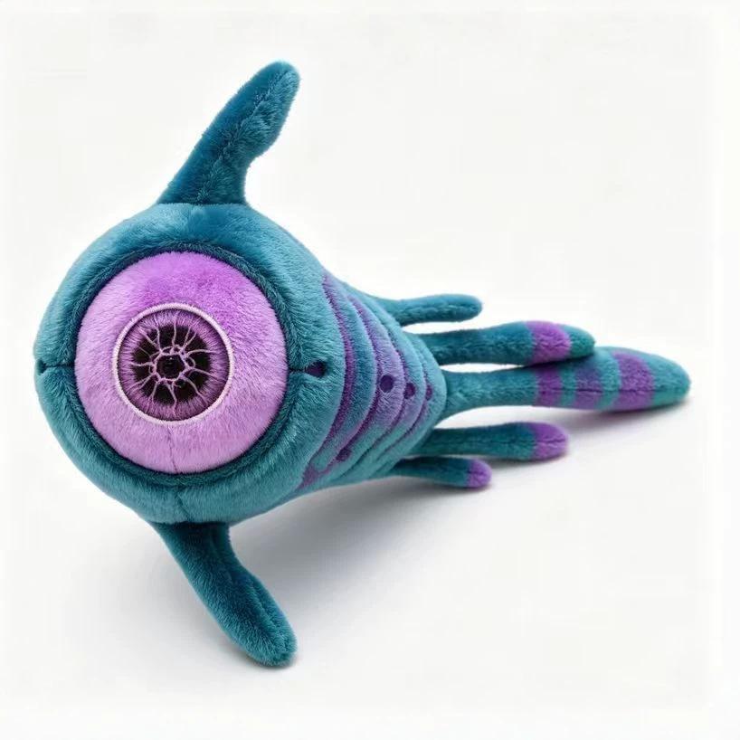 Peluche Pesce Subnautica Merchandising Gioco Morbido Decorazione per la Casa Oggetto da Collezione Regalo di Compleanno Per i Fan