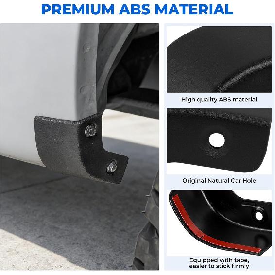 Mud Flaps Compatible with F150 (2WD/4WD) 2021-2025 Accessories, MudGuards for Truck Splash Guards Fenders 2PCS Mudflaps