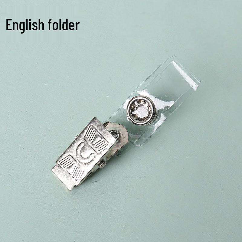 Transparent ID Card Holder with Lanyard - Name Badge for Conferences, Work, or School