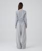 DANGLEDROP Dgdp Square Logo Slim Fit Long Sleeve_Melange Grey