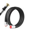 Explosion-Proof PVC Shower Hose - High-Pressure Rain Nozzle & Water Heater Connection (4 Points)