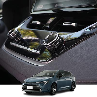 Kakash Toyota Aluminum Alloy Air Conditioner Dial Cover, Interior Custom