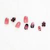 Flame Hot Girl Nail Art Stickers - Skin-Brightening Wearable Nail Tips