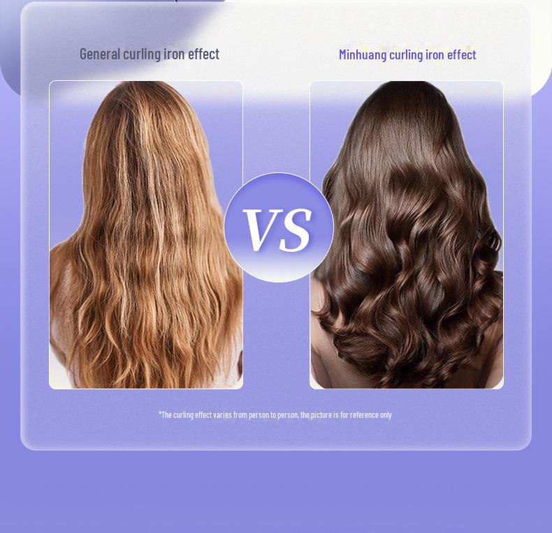 Negative Ion Automatic Curling Iron - Hair-Friendly Groove Wave Perm.