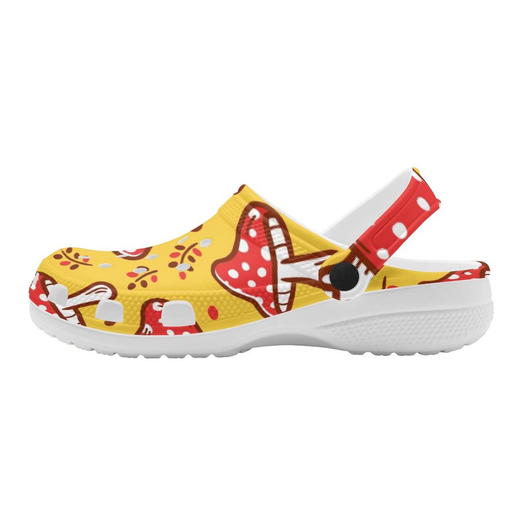 Pattern Printed EVA Clogs Adult Unisex Ventilated Breathable Slip On Casual Shoes Soft Sole Summer Sandals Daily Comfort