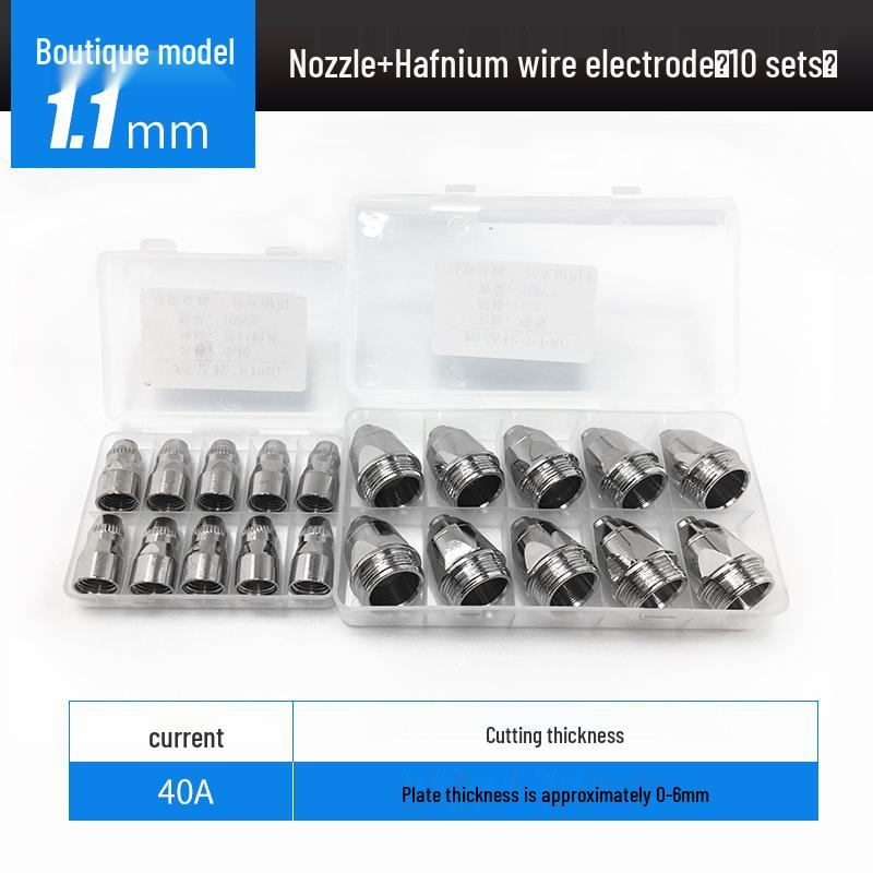 Hafnium Wire Electrode Nozzle for P80 Plasma Cutter, Compatible with LGK-100.