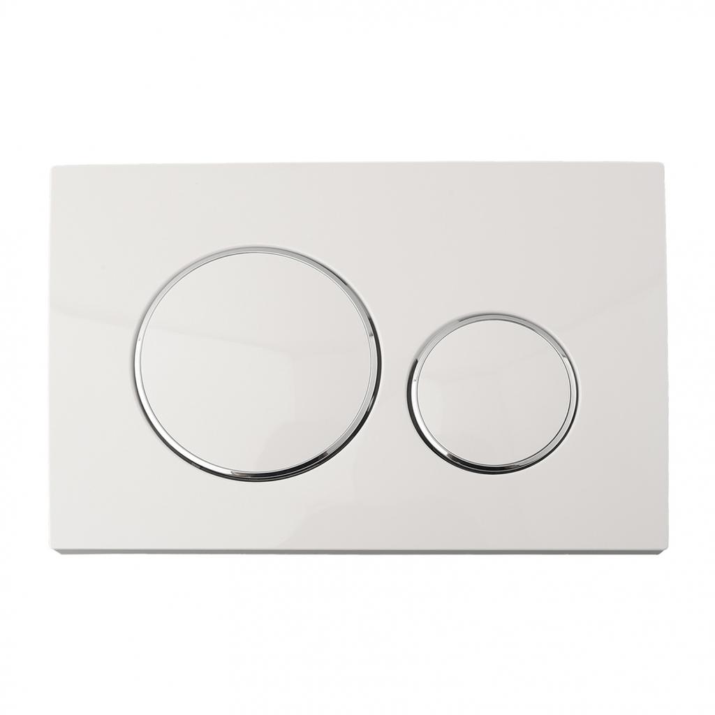 For Geberit Sigma20 White Dual Flush Plate 115.882.KJ.1