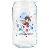 Sanrio x Fujiya Kuromi Juice Birthday Made in Peko-chan & Can-Shaped Glass, Approx. 360ml, Blue, Goods, Tableware, Gift, Women, Children, Japan,