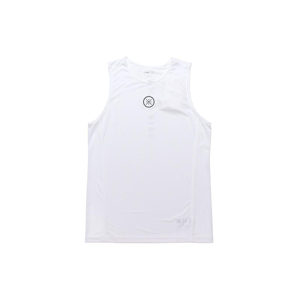 Li-Ning Wade Basketball Series Quick-Dry Knitted Tank Top Men Tops White AVSP085-2