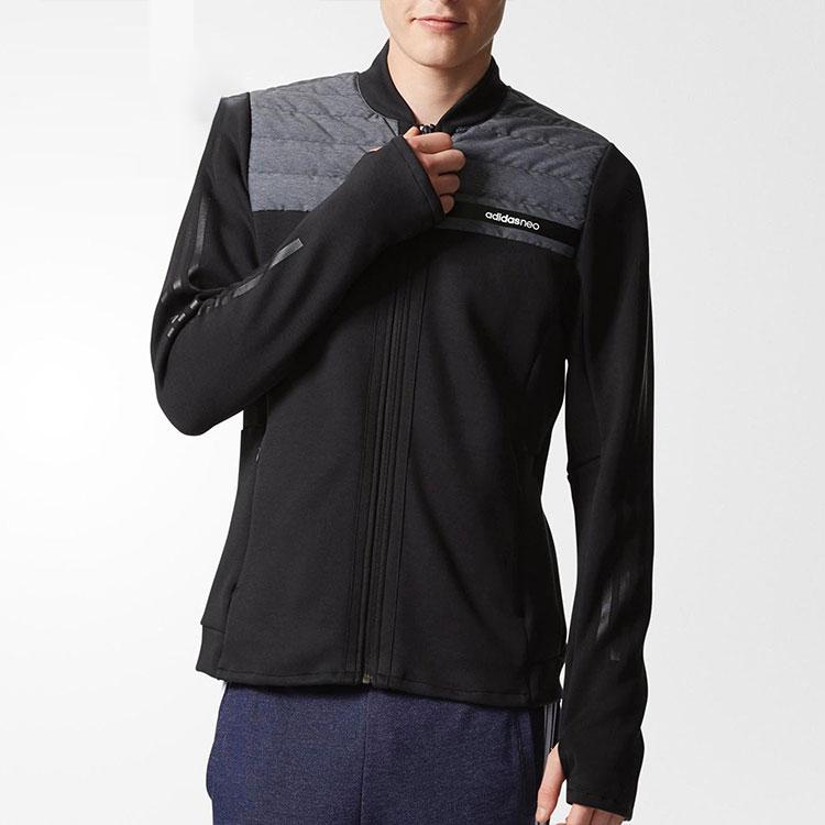Adidas Neo Casual Lightweight Jacket Men Jackets Black BS0859