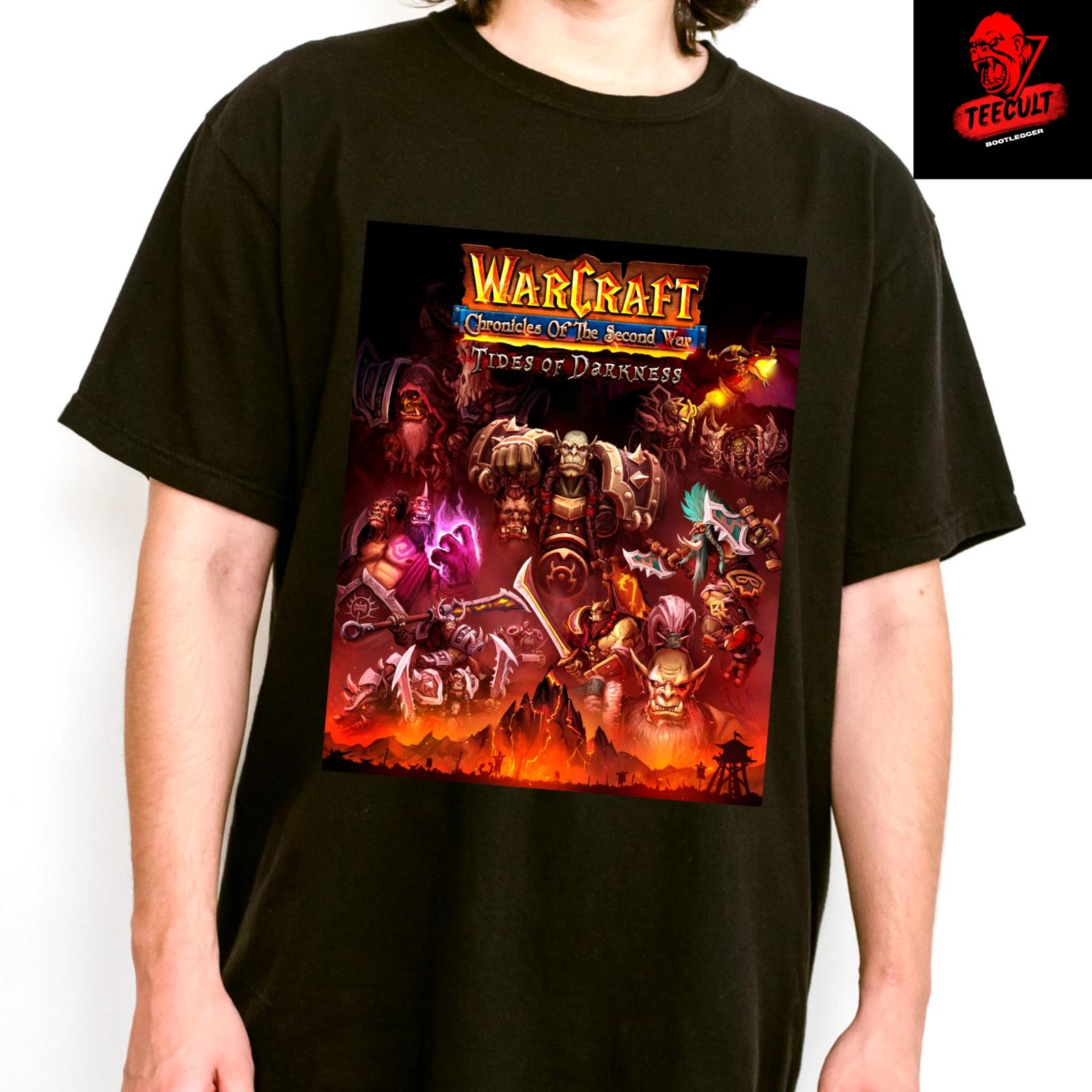 Men s and Women s T-shirts Warcraft Chronicles of the Second War Video Gamer Unisex Cotton XXXL