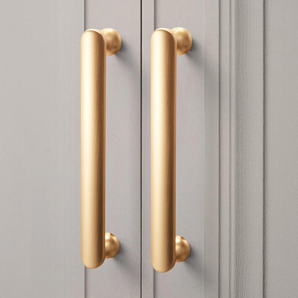 Cabinet Handles Furniture Wardrobe Door Handle Hardware Kitchen Cupboard Pulls Zinc Alloy Cabinet Pulls Drawer Knobs