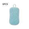 Double Sided Kitchen Cleaning Sponge Kitchen Cleaning Sponge Scrubber Sponges for Dishwashing Bathroom Clean Accessorie