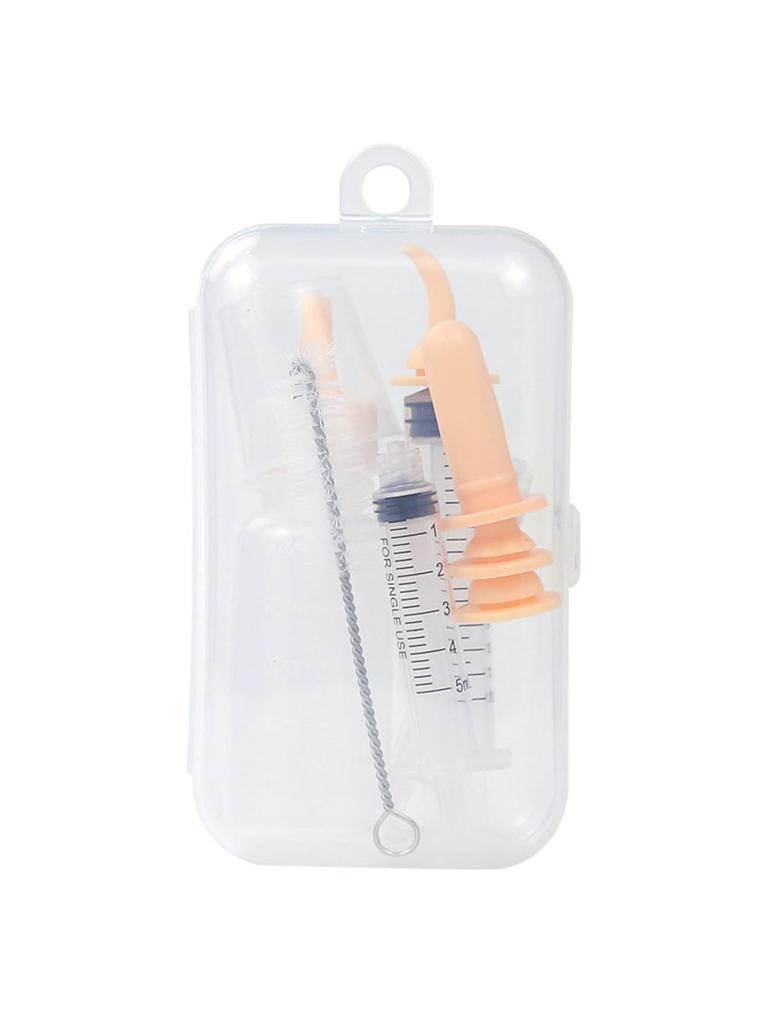 REYLNXR Kitten Feeding Bottle and Syringe Silicone Feeder for Dogs and and Milk Disinfectant Compatible Cream Set, 10-Piece Set, Cats, Medications,