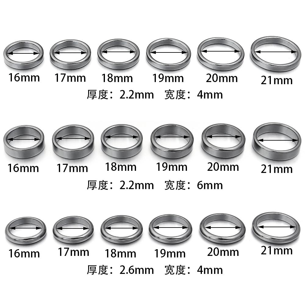 Schwarzer Gallensteinring Naturstein Hämatitring Nicht magnetisch Gesundheitsvorsorge Strahlenschutz Großhandel Schmuck Hochzeitsgeschenk