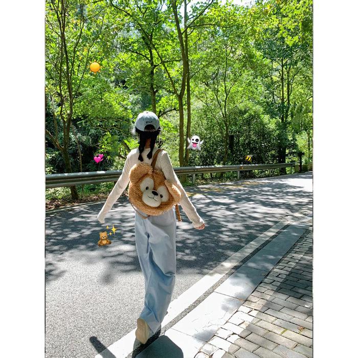 

Женский весенний топ 2025 с цветочным принтом, U-образным вырезом, пуговицами и рукавами-буфами из чистого хлопка с длинным рукавом Small цветочный