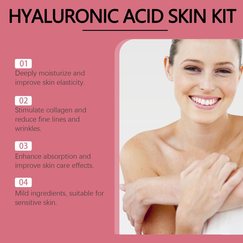 Facial Roller Hydrating Soothing Set, Collagen Infused Facial Skincare Kit for Glowing Radiant Skin, Deep Moisturizing Nourishing Face Care Products