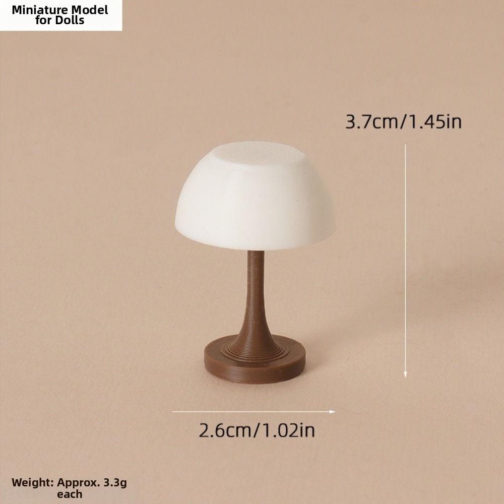 

Simulated Pattern Dollhouse Miniature Desk Lamp 1:12 Bedroom Lamp Dollhouse Furniture Decoration 8