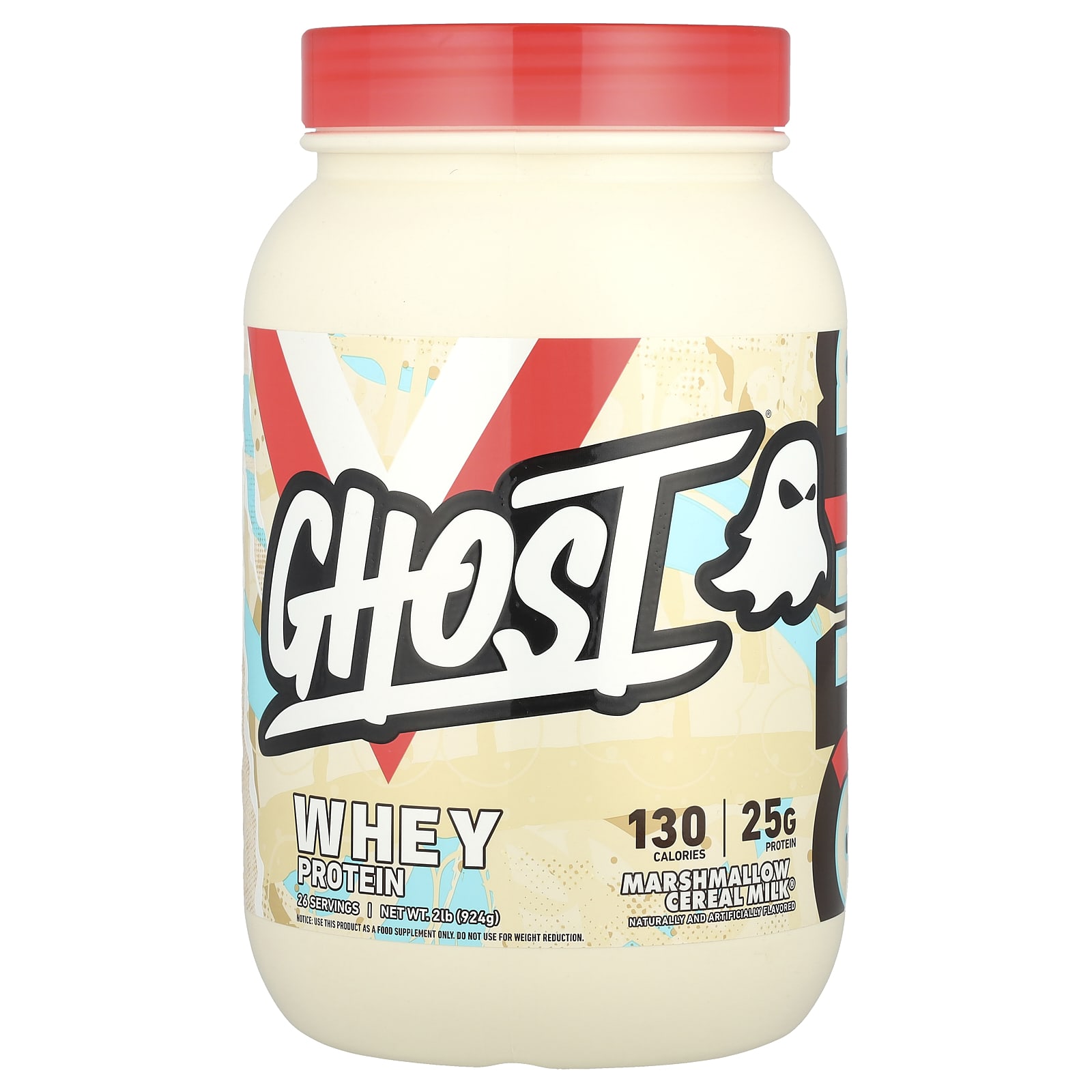

Ghost, Whey Protein, Marshmallow Cereal Milk®, 2 lb (924 g)