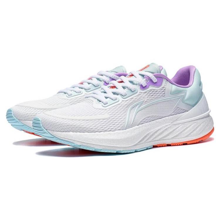 Li Ning YueYing 2.0 Textile, Synthetic Leather Slip Resistant, Abrasion Resistant, Breathable Low top Running Shoes ARHT002-11