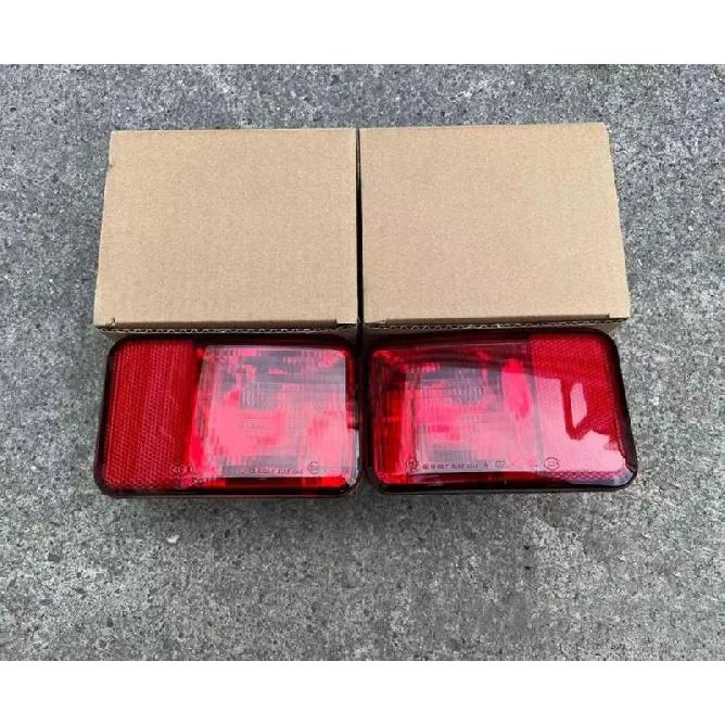 1 Piece Rear Bumper Fog Light For Wrangler 2007-2018 Lamp Housing Replacement Without Bulb 55078104AC 55078105AC Warning Lights